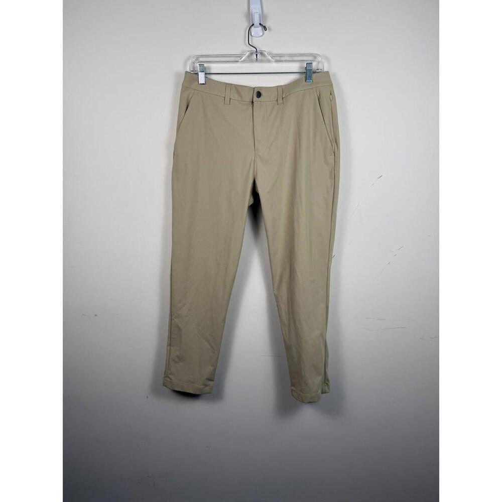 Lululemon (NEW MODEL)‎ Pants 31x28 Tan ABC Warpstream Slim Trousers Stretch
